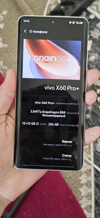 Vivo x60 pro plus 12/256