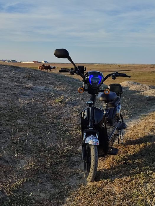 Электровелосипед Amanat X‑5, б/у, рабочий