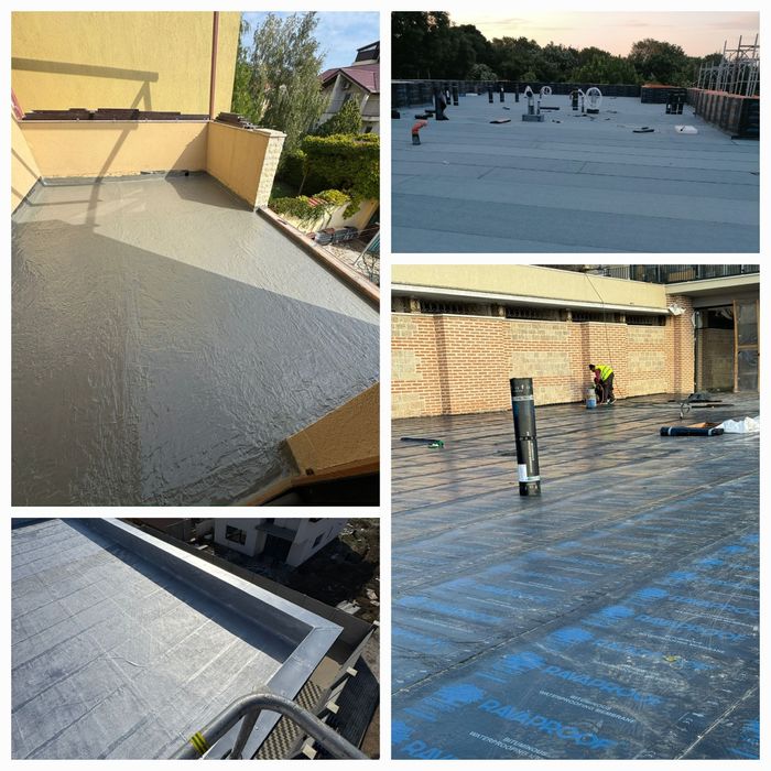 Hidroizolații / izolații  / terase / reparații acoperișuri