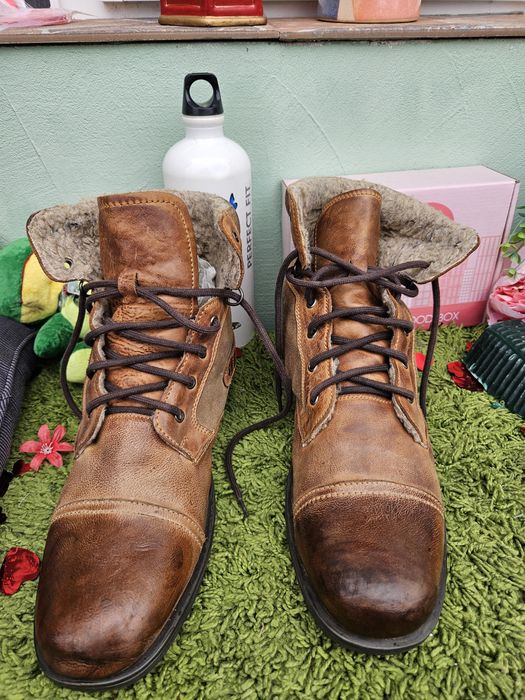 Invito мъжки топли боти от кожа N4