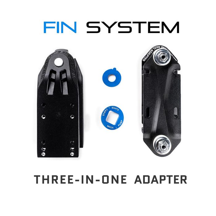 Сърф скейт адаптери Waterborne Surf and Rail Adapter FIN System™ Surf Skate Surfskate