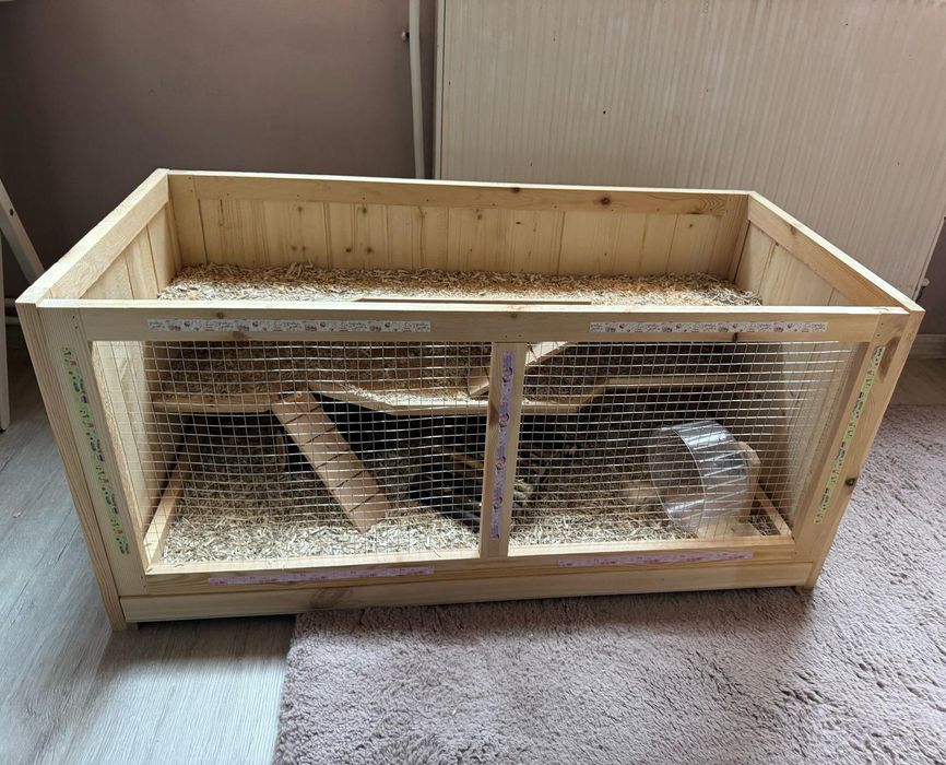 Cușcă hamster cu 2 etaje