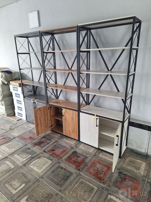 Loft stellaj shkofli 1mln 300 o'zimiz ishlab chiqraramiz
Balandligi 20