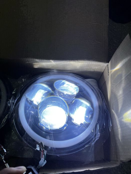 Faruri led auto rotunde 7 inch universale