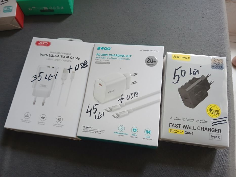 Încărcător de Telefon 18w.20w,33w,45w