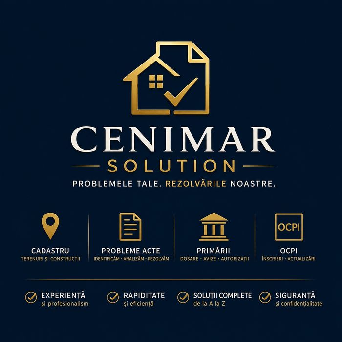 Inginer Topograf: Cadastru, Intabulare, Certificat de Edificare
