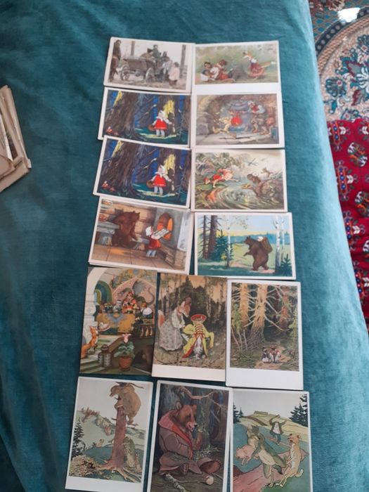 Открытки новые 1950 год хорошие состояние  продам за штуку