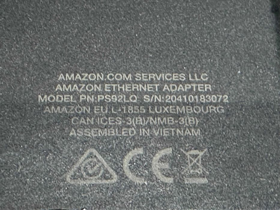 Amazon Fire Stick Ethernet Adapter Amazon Fire Box