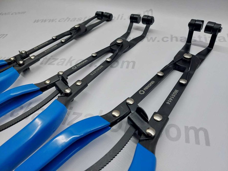 Удължени клещи за водни съединения -прави, 45 и 90 градуса