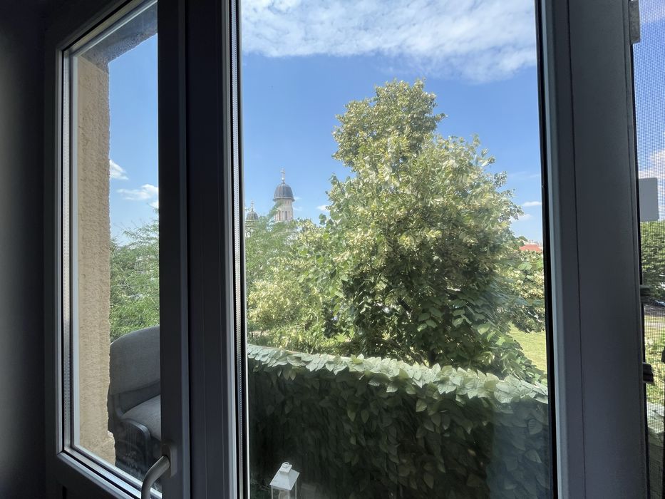 Apartament 2 camere, 61 mp, bloc din cărămidă, vedere la parc, zona UTA