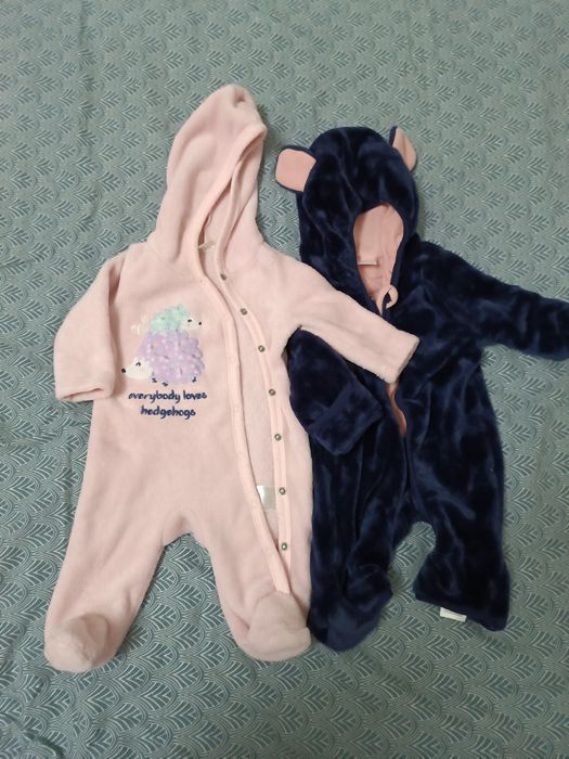 Salopeta toamna/iarna, overall nou-nascuti 0-3 luni, 56