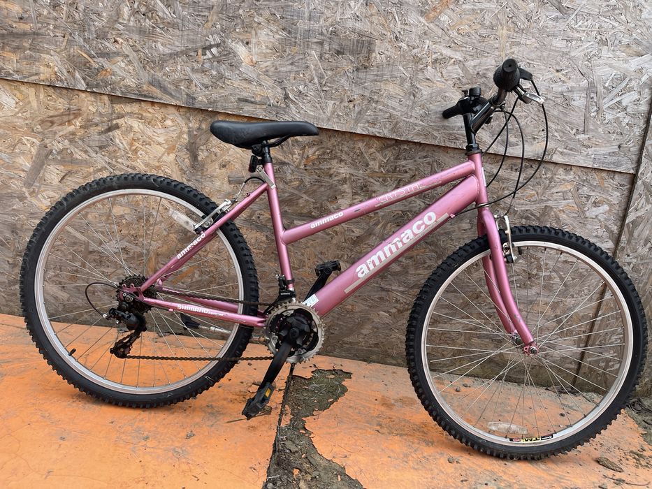 Bicicleta cadru dama ammaco crystal roti 26”