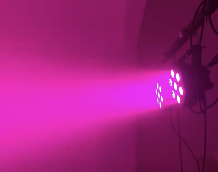 Par led 7x12w sau 7x18W lumini arhitecturale ambientale Beam 7R