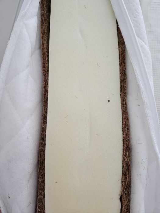 Saltea bebelusi cu strat de cocos