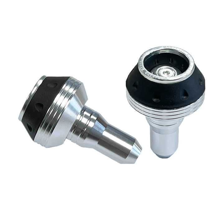 Краш тапа за мотор, Сива или Черна, 9см