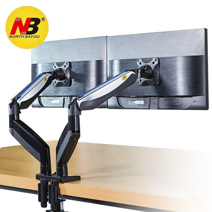 Кронштейн настольный с газовой пружиной крепление монитора north bаyou