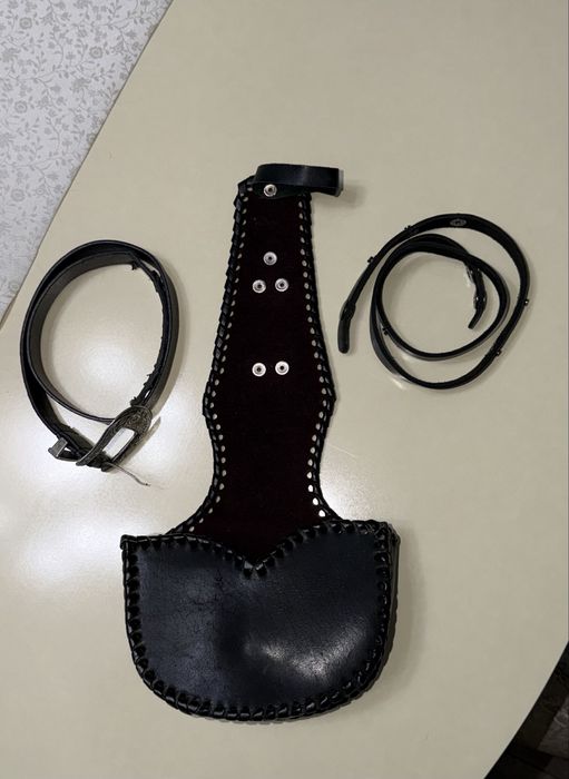 Қоржын для прима-қобыз,кожанный