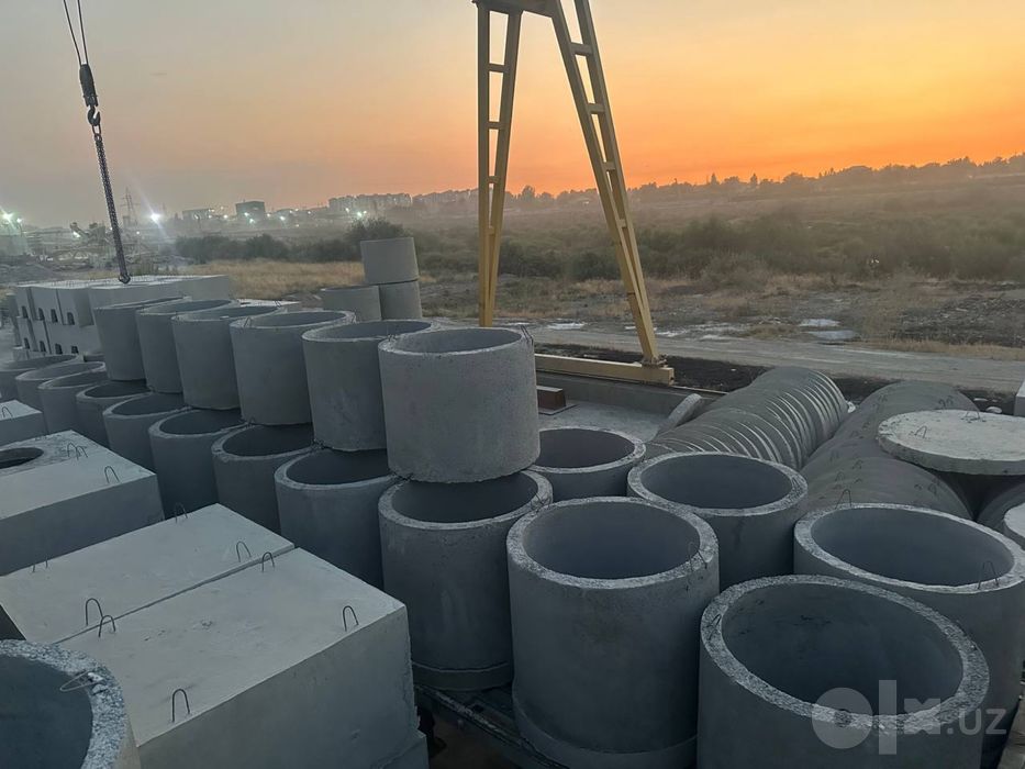 Кольца стеновые любого размера, Beton quvirlar harhil oʻlchamda