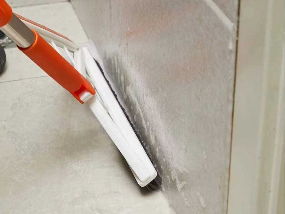 Силиконова метла/четка с регулируема дръжка – магическа двойна глава