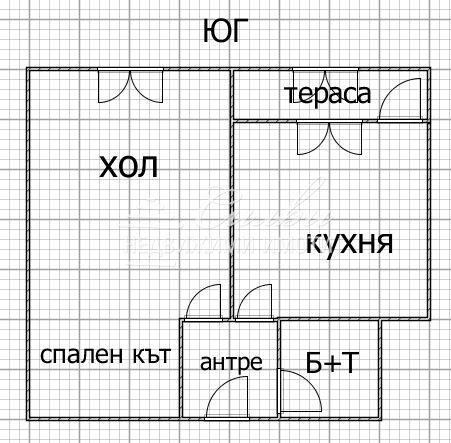 Едностаен апартамент с ЮЖНО изложение - кв. Пети полк!