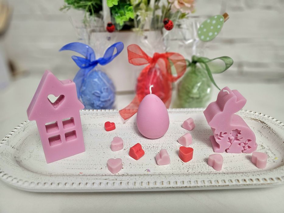 Великденски свещи от 100% соев восък