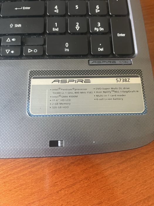 Лаптоп Acer aspire