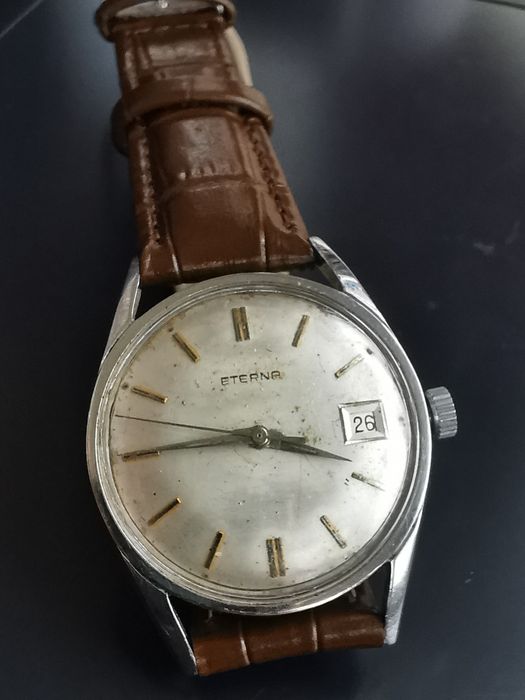 Ceas ETERNA Calendar 140T - Funcționează impecabil !