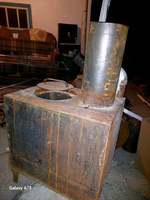 печ на твердом топливе