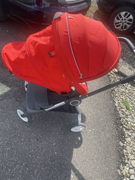 Stokke carucior copil - rosu