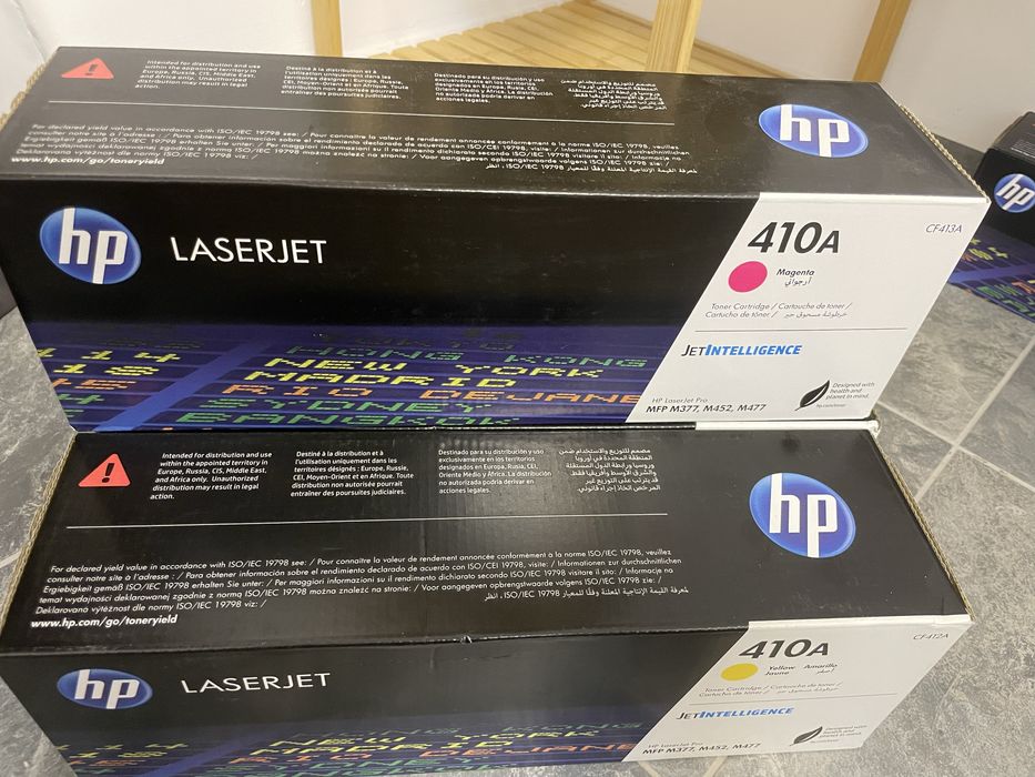 Set complet tonere HP LaserJet 410A + Kit mentenanță C1N58A 220V | CF410A CF411A CF412A CF413A