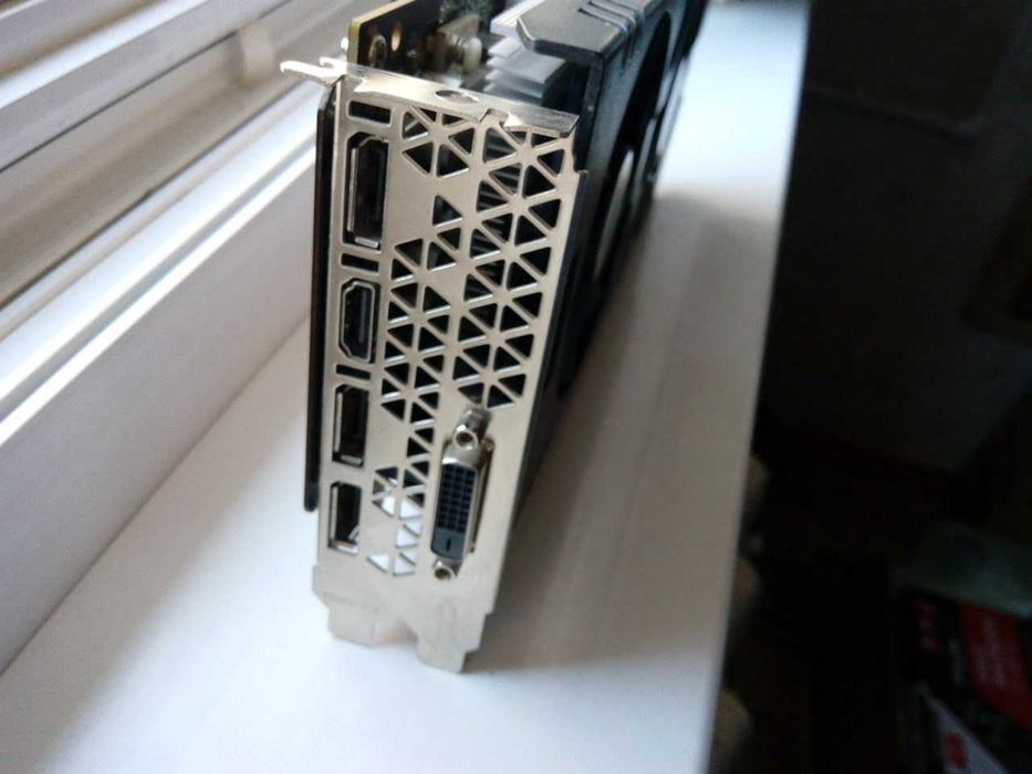 видеокарта Maxsun RX 580 8gb (пломба на месте)