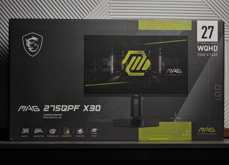 Монитор msi mag 275QPF
