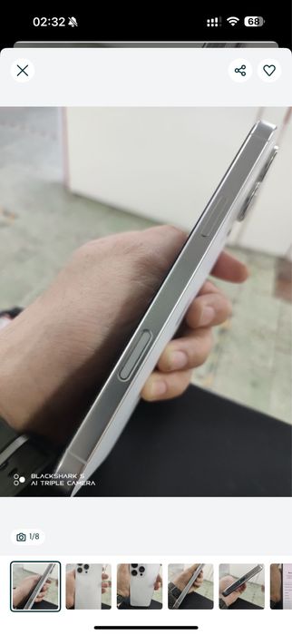 Iphone16 pro max 256G silver