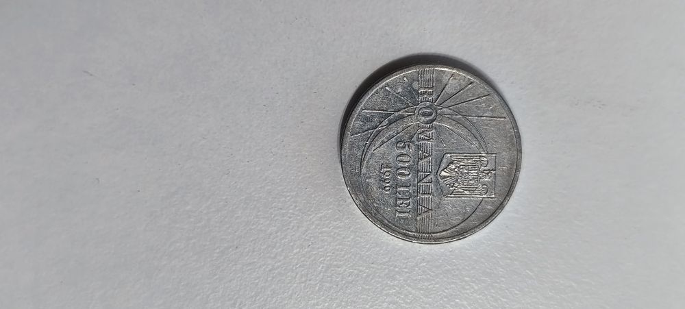 Moneda 500 lei eclipsa