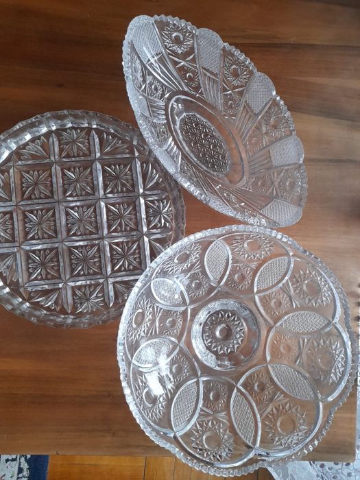 Салатницы хрустальные