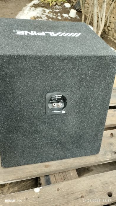 Субуфер ALPINE SBE-1244BR 30 СМ, 200 W