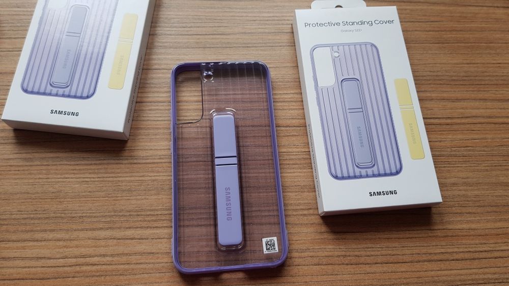 Husa Protectie+Stand Originala Samsung Galaxy S22+ plus Noua!Slim!