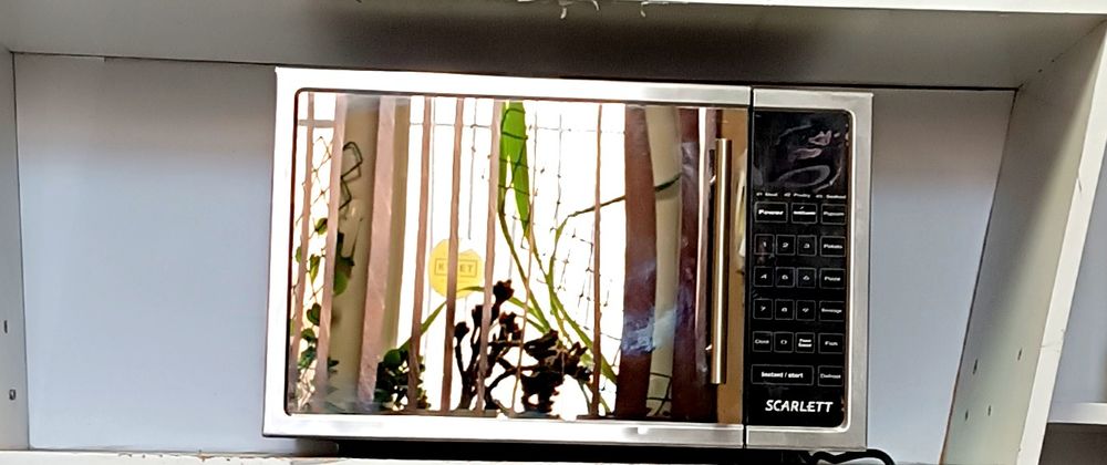 Продам зеркальную микроволновку