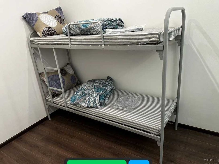 Кровать армейская металлическая