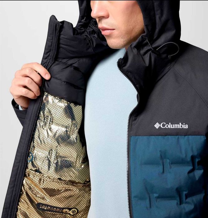 Colombia Men's Grand Trek™ III Down Hooded Jacket