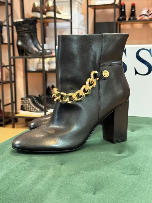 Дамски боти GUESS  Gold  естествена кожа