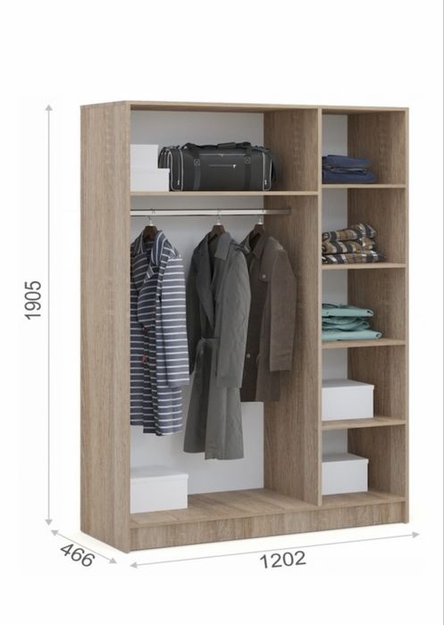 Продам напольный распашной шкаф