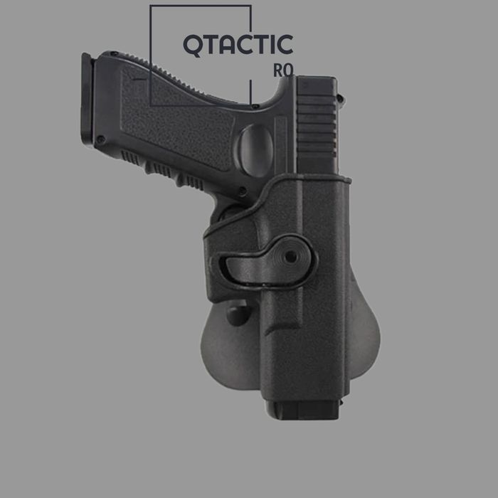 Toc holster  Glock, retenție de siguranță, polimer puternic
