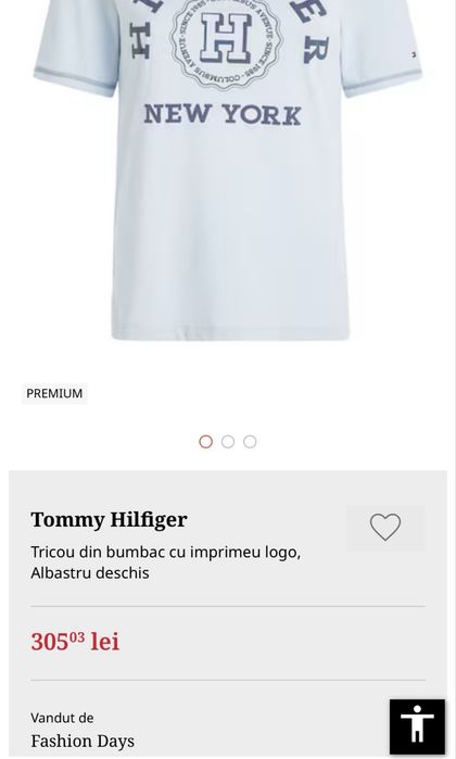 Tricouri dama Tommy Hilfiger - 2 bucati