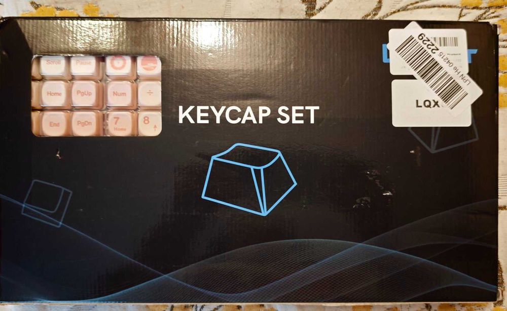 Капачки за механична клавиатура Womier Cherry Blossom (143 бр., MOA, PBT)