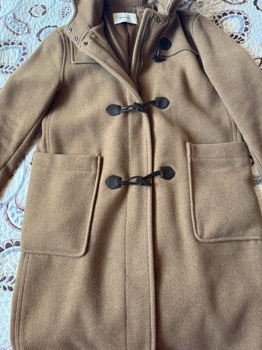 Palton bej Stradivarius marimea L