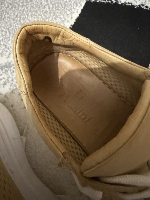Adidasi talpa inalta, perforati de vara, piele  narurala Flavia Pasini  nr 37