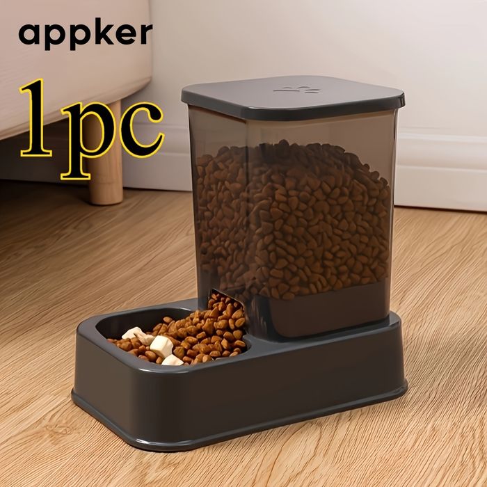 Автоматична хранилка и поилка за кучета и котки