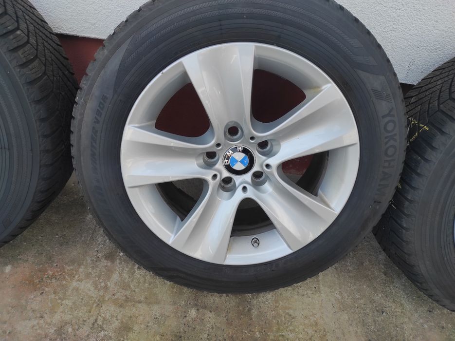 Jante aliaj r 17 BMW anvelope yokohama noi 225/55/17 dot 2022