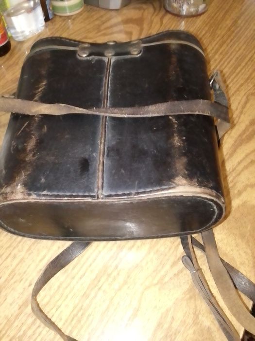 Бинокль . транспортир советского производства